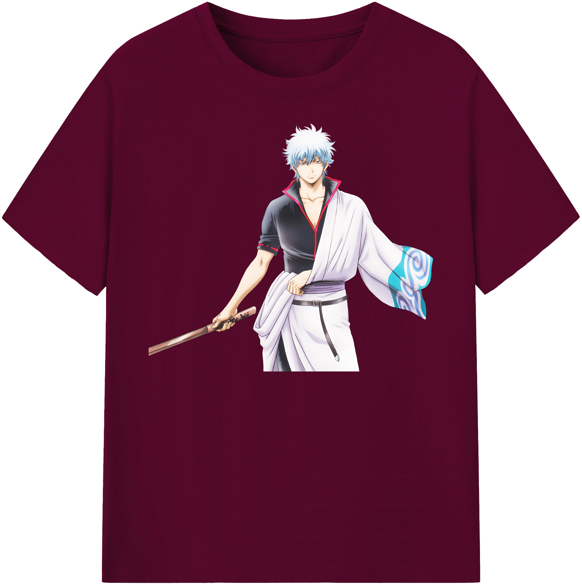 （画像用） ぎんたま 坂田銀時（さかたぎんとき） 神楽 志村新八（しむら しんぱち） GINTAMA Sakata Gintoki Kagura Shimura Shinpachi レディースカジュアルプリントTシャツ（綿100％）